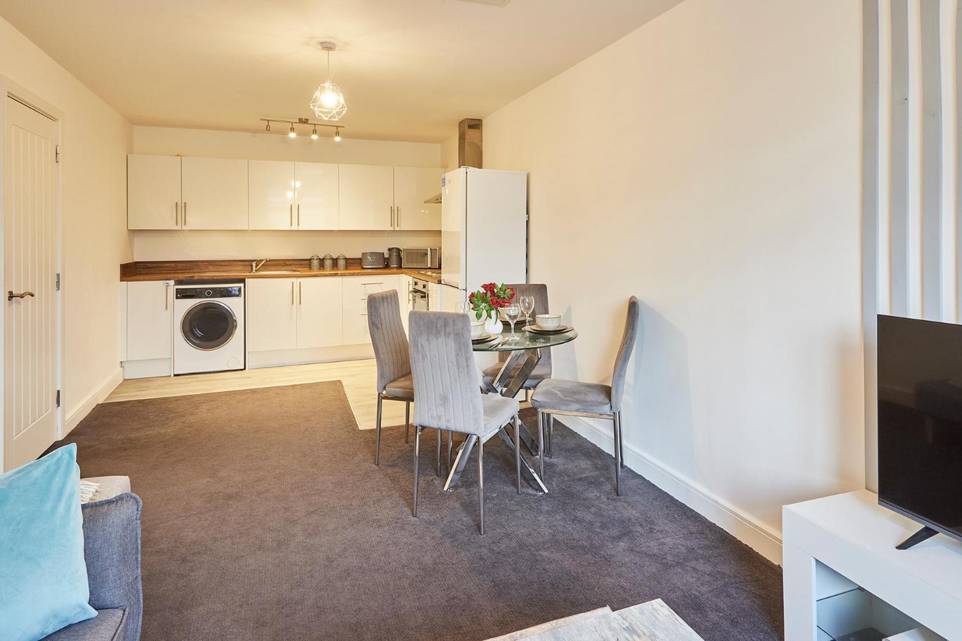 Nottingham Brand New 1Br Apt W/ Full Kitchen City Kültér fotó