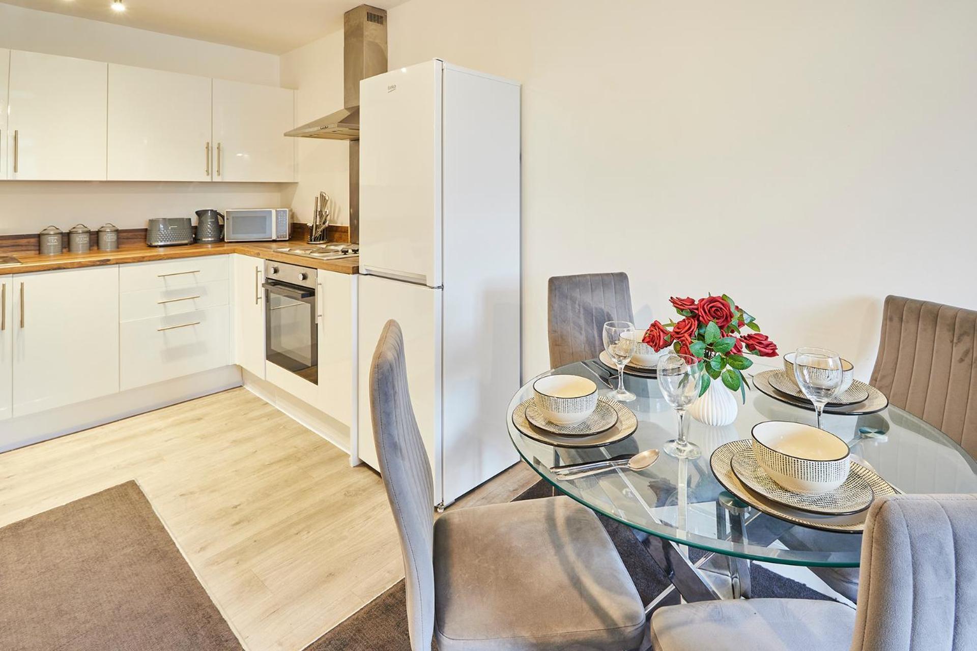 Nottingham Brand New 1Br Apt W/ Full Kitchen City Kültér fotó