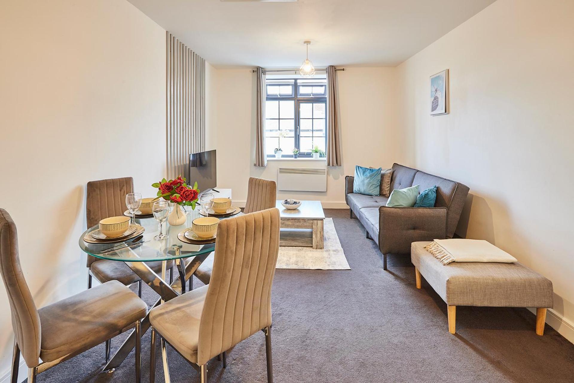 Nottingham Brand New 1Br Apt W/ Full Kitchen City Kültér fotó